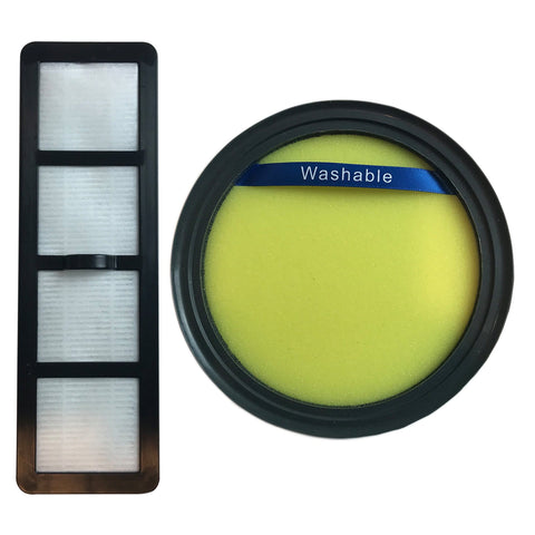 Replacement Filter & EF6 Filter, Fits Eureka DCF25, Compatible with Part 67600, 82982-2 & 83091-1