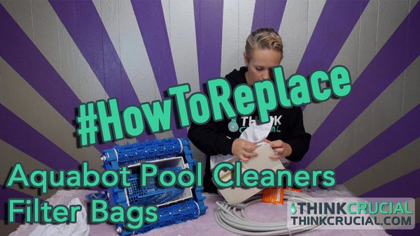 2pk Replacement Filter Bags, Fits Aquabot Pool Cleaners, Compatible with Part 8111 & 8101