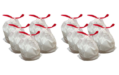 100pk Replacement Durable Garbage Bags, Fits Simplehuman¨ Ôsize ''A'', 4.5L / 1.2 Gallon