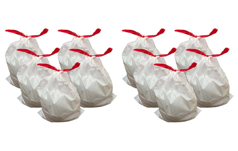 100pk Replacement Durable Garbage Bags, Fits Simplehuman¨ Ôsize ''B''Ô, 6L / 1.6 Gallon