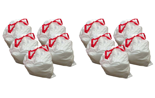 100PK Durable Garbage Bags Fit Simplehuman® ‘size “R”‘, 10L / 2.6 Gallon | storage & organization | Simple Human | Trash Bags