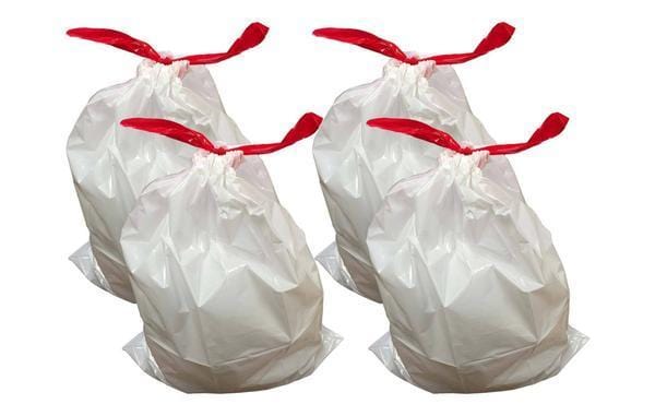 30pk Durable Garbage Bags, Fits Simplehuman¨ Ôsize ''B''Ô, 6L / 1.6 Gallon